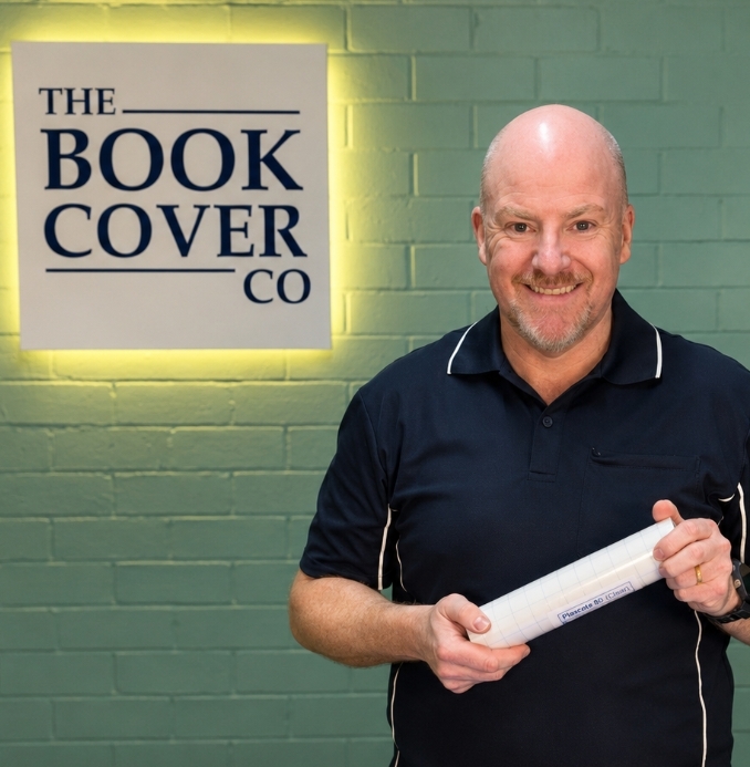 Tom Elliott, owner of The Book Cover Co